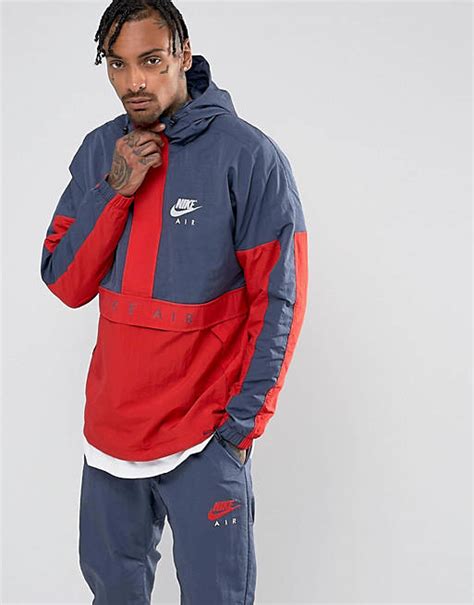 Nike – Air – Graue Jacke mit halblangem Reißverschluss, 861634 